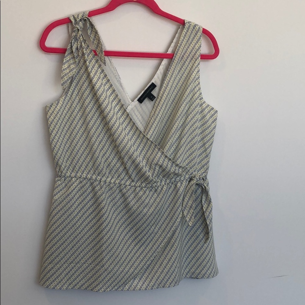 Banana Republic tie Blouse